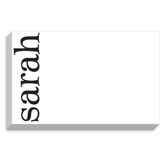 Sarah Big and Bold Notepads
